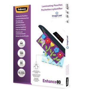 FELLOWES LAMINIERGERÄT TASCHE IMAGELAST/A4 80 100 STÜCK 5306114 FELLOWES
