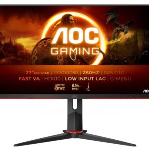 AOC 27 Monitor "27G2ZN3/BK" (VA, 1920x1080, 280 Hz)