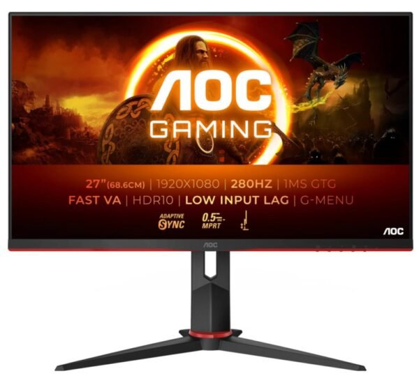 AOC 27 Monitor "27G2ZN3/BK" (VA, 1920x1080, 280 Hz)