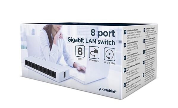 GEMBIRD -Port Gigabit-Switch – Bild 3