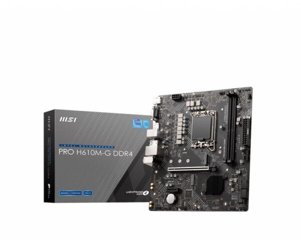 MSI Intel H610 Mainboard LGA1700 Micro-ATX