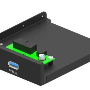 GEMBIRD CASE ACC FRONT 3.5" PANEL/USB 2P FDI3-U3C-01 GEMBRID